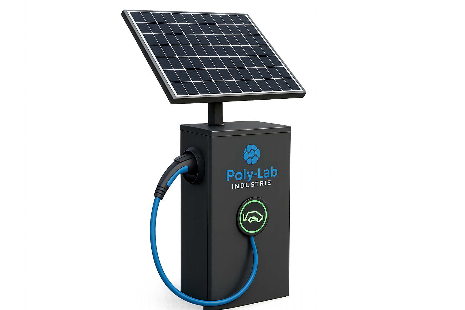 Borne de recharge solaire pour véhicules électriques